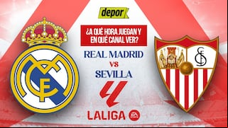 A qué hora juega Real Madrid vs. Sevilla y qué canales lo pasan hoy