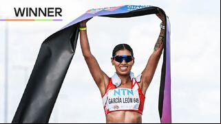 ¡Dueña del oro! Kimberly García ganó medalla en Mundial de Marcha por equipos