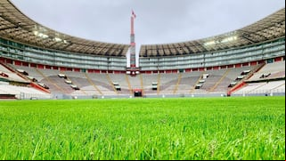 Con el césped renovado: el Estadio Nacional luce espectacular para el Perú vs. Ecuador