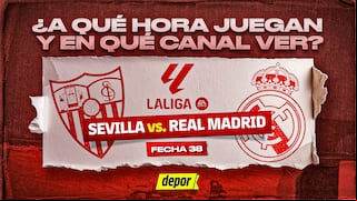 En qué canal de TV ver Real Madrid vs. Sevilla por LaLiga