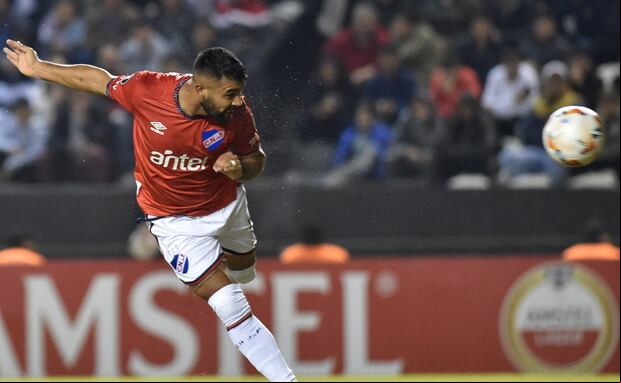 Franco Romero juega en Nacional desde 2023. (Foto: AFP)
