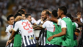 Alianza Lima vs. Once Caldas en partido por la Noche Blanquiazul 2024. (Foto: GEC)