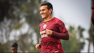 Jairo Vélez tras su primera práctica con Universitario: “El sueño de todo futbolista es estar en un equipo grande”