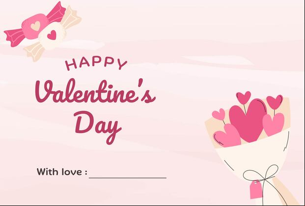 Happy Valentin'es Day! With love... | Photo by Canva