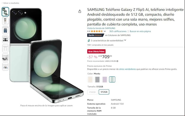Samsung tiene varias ofertas solo por tiempo limitado en Amazon