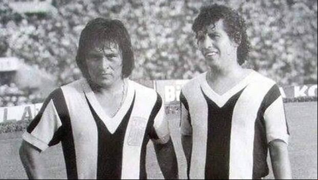 Hugo Sotil y César Cueto salieron bicampeones con Alianza Lima. (Foto: Alianza Lima)