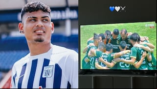¡Lo lleva en el corazón! Jeriel De Santis, desde España, sigue el Alianza Lima vs. Atlético Grau