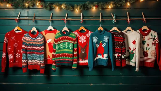 Ugly Christmas Sweater Day started in the 1980s. (Photo: Courtesy)