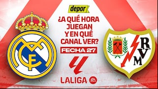 Canales para ver el Real Madrid vs. Rayo Vallecano: horarios