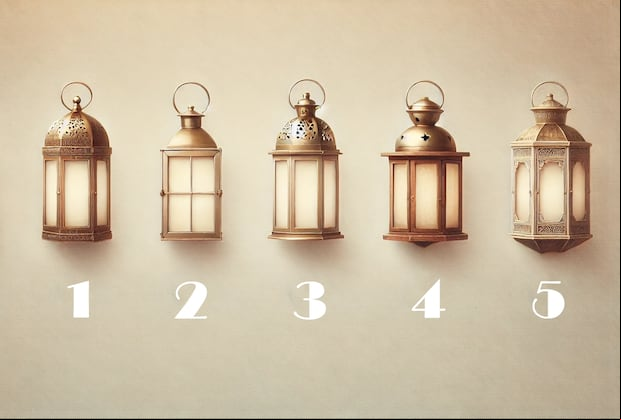 ¿Qué linterna eliges? Este test psicológico revelará cómo será tu futuro.