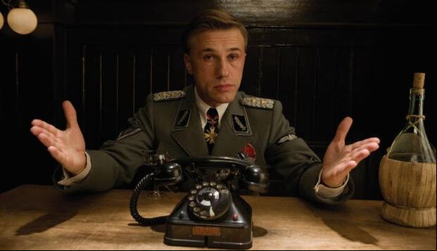 Christoph Waltz interpretó a Hans Landa en la película "Bastardos sin gloria" (Universal Pictures)