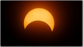 Eclipse solar parcial EN VIVO HOY 29 de marzo: dónde ver transmisión vía NASA TV