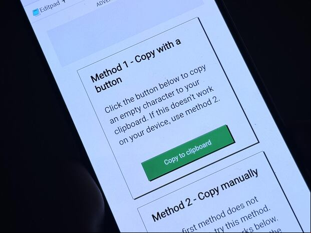 WHATSAPP | Esta es la web que te ayudará con el texto en blanco. (Foto: Depor - Rommel Yupanqui)