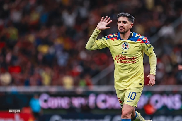 América goleó al Chivas en la ida de los octavos de la Copa de Campeones de Concacaf.