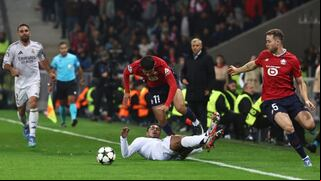Video, gol y resumen: Real Madrid perdió 1-0 ante Lille por la Champions League