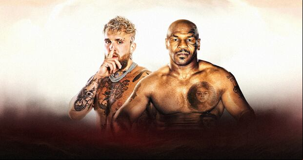 Jake Paul faces Mike Tyson, in a highly anticipated battle. (Netflix)