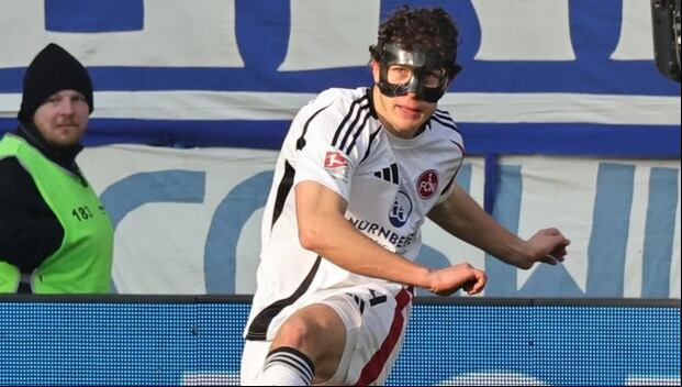 Fabio Gruber ha marcado un gol en lo que va de la temporada. (Foto: FC Núremberg)