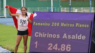 Cayetana Chirinos y la costumbre de batir récords en el atletismo
