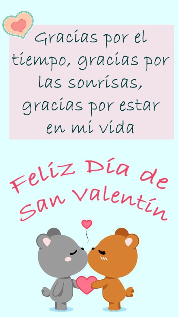 Imágenes por San Valentín 2024: mensajes para dedicar y enviar a tu pareja o amistades (Foto: Pinterest)