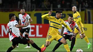 ¡No se hicieron daño! Boca empató 0-0 con Nacional Potosí por Copa Sudamericana