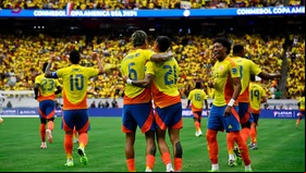 Colombia vs Paraguay por la fecha 1 de la Copa América 2024. (Foto: Getty Images).