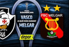 Horario de Melgar vs. Vasco de Gama en Brasil por la Copa Sudamericana
