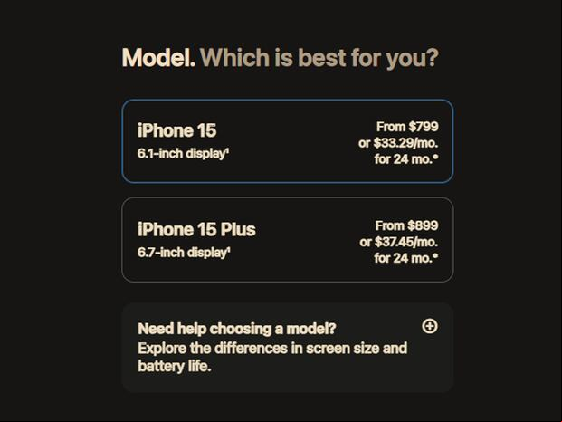 IPHONE | Elige el modelo que más te guste. (Foto: MAG - Rommel Yupanqui)