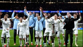Atlético de Madrid vs. Real Madrid por la vuelta de los octavos de final de la Champions League. (Foto: AFP)