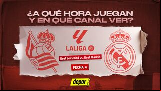 Real Sociedad ante Real Madrid: en qué canales TV ver y a qué hora juegan