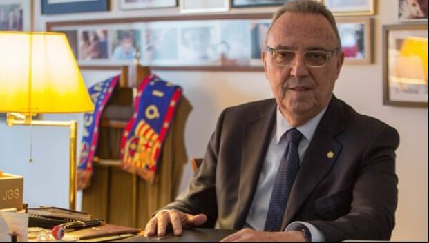 Joan Gaspart fue presidente del FC Barcelona entre el 2000 y 2003. (Foto: FC Barcelona)