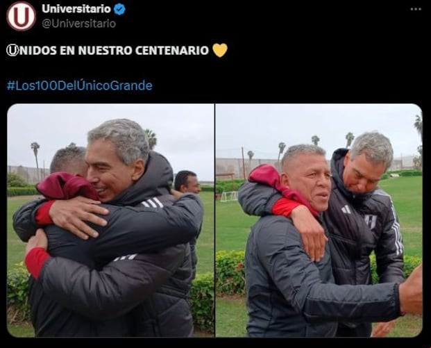 La publicación de Universitario de Deportes. (X)