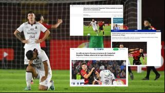 ‘‘Desastre continental’’: así reaccionó la prensa colombiana al Melgar vs. Tolima