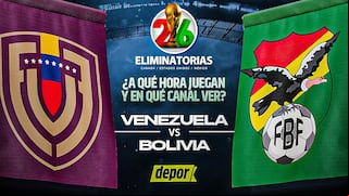 Venezuela vs. Bolivia: a qué hora juegan y canales de transmisión