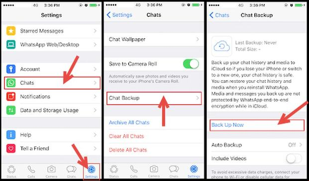Cómo hacer el backup de WhatsApp en tu iPhone