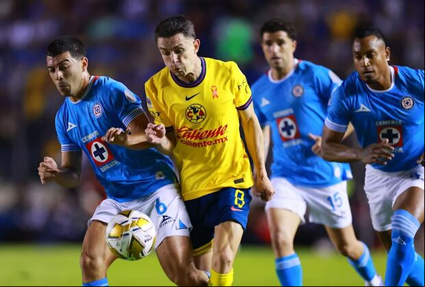 América vs. Cruz Azul juegan este martes 1 de abril por la ida de cuartos de final de la Concachampions 2025. (Foto: Getty Images)