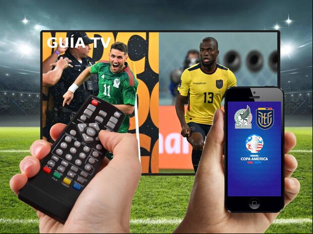 Lista de canales de TV para seguir el partido México vs. Ecuador este domingo 30 de junio por la tercera jornada del grupo B de la Copa América 2024 desde el Estadio de la Universidad de Phoenix, Arizona. (Foto: AFP)