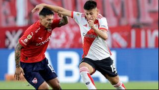 ¡Sin vencedores! River empató 1-1 con Independiente por Copa de la Liga