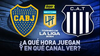 ¿A qué hora comienza Boca vs Talleres y en qué canal TV ver la Liga Profesional Argentina?