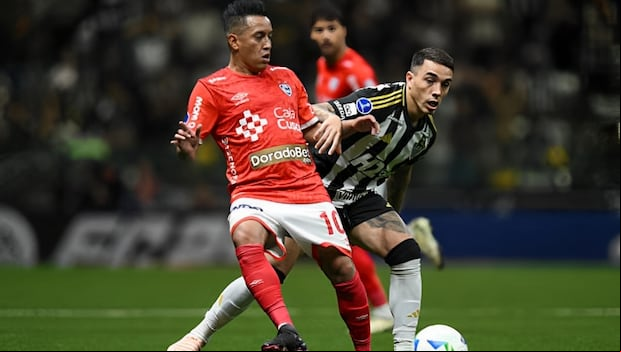 Christian Cueva fue uno de los más destacados en Cienciano ante Atlético Mineiro. (Foto: Getty Images)