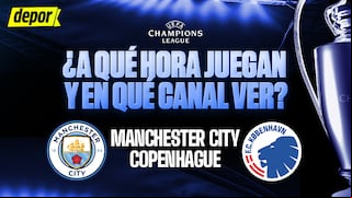En qué canales pasaron Manchester City-Copenhague y a qué hora inició el partido