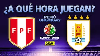 A qué hora juega Perú vs. Uruguay por Eliminatorias 2026 d