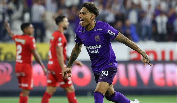 Paolo Guerrero marcó dos goles en el partido de Alianza Lima vs Sport Huancayo. (Foto: Jesus Saucedo / @photo.gec)