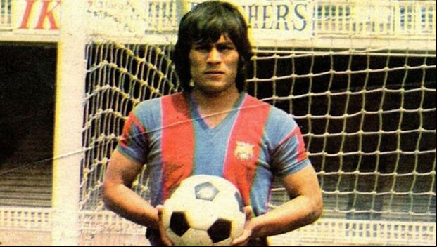 Hugo Sotil llegó al FC Barcelona proveniente de Deportivo Municipal. (Foto: FC Barcelona)