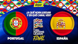A qué hora juegan Portugal vs. España EN VIVO por la final de la UEFA Nations League
