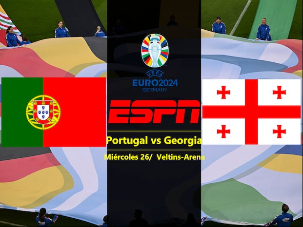 EN VIVO y ONLINE, Portugal vs Georgia ver transmisión EN DIRECTO vía ESPN. Sigue aquí las incidencias del partido por Copa América 2024.| Foto: Composición Depor