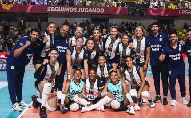 Alianza Lima superó a San Martín en las semifinales. (Crédito: Liga Peruana de Vóley).