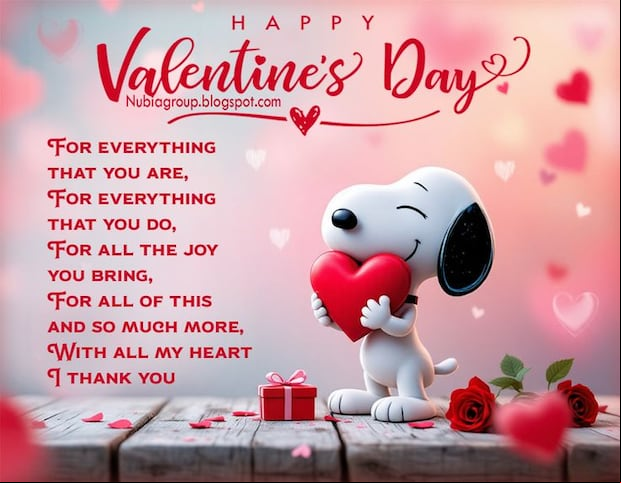 Send one of these 50 cards with love-filled messages to celebrate Valentine's Day 2025 this February 14 in a special way. (Photo: Pinterest)