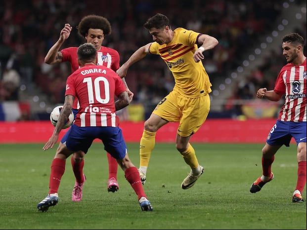 Barcelona derrotó 3-0 Atlético Madrid en su último partido de LaLiga. (Foto: AFP)