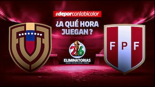 ¿A qué hora juegan y transmiten Perú vs. Venezuela?