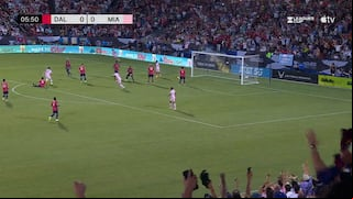 ¡Gol de Messi! El astro argentino anotó el 1-0 de Inter de Miami vs. Dallas
